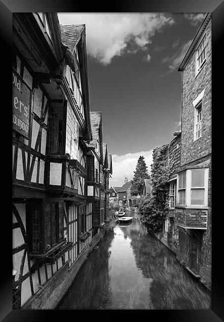 Canterbury Stream Framed Print by James Lavott