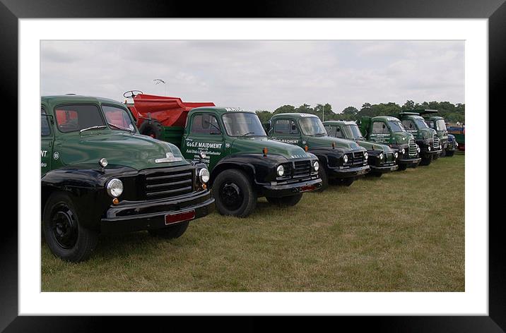 Classic Bedfords Framed Mounted Print by Mike Streeter