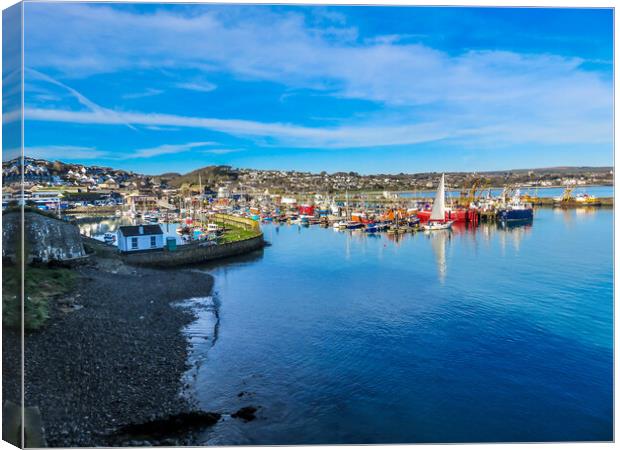 The Soul of Newlyn Harbour Canvas Print by Beryl Curran