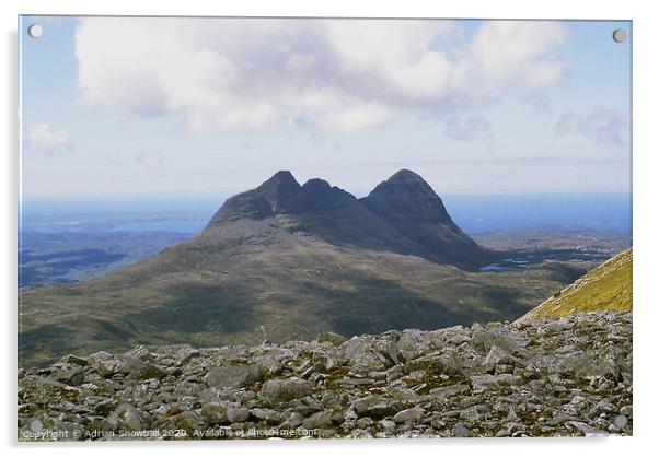 Suilven Acrylic by Adrian Snowball