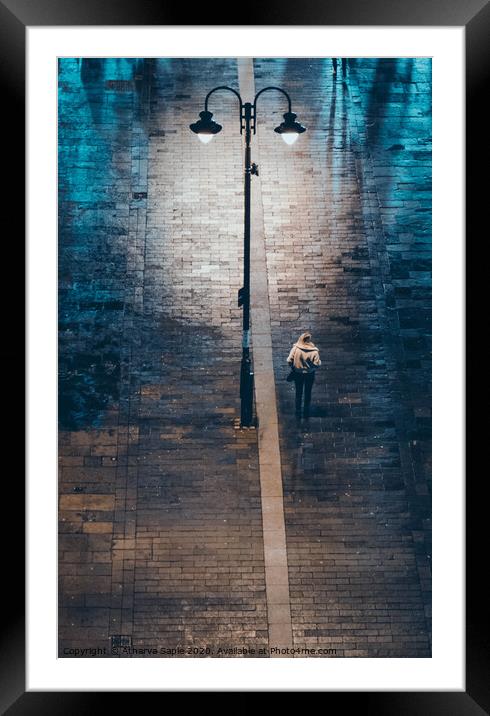 Lights On Framed Mounted Print by Atharva Saple