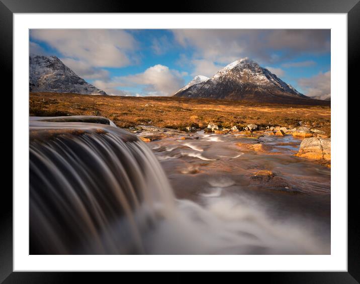 The Cauldron, Glen coe. Framed Mounted Print by Tommy Dickson