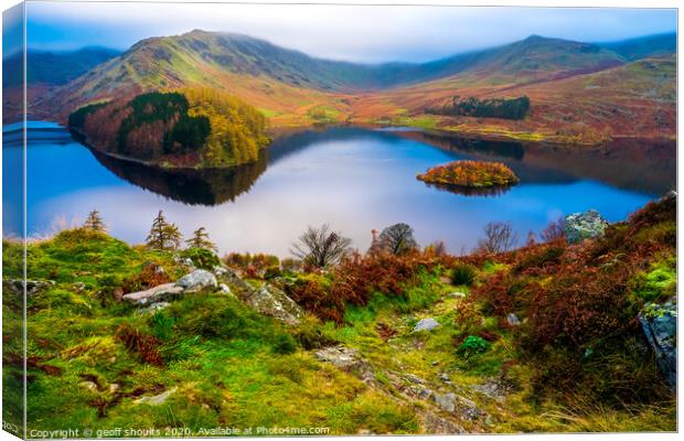 Haweswater Canvas Print by geoff shoults