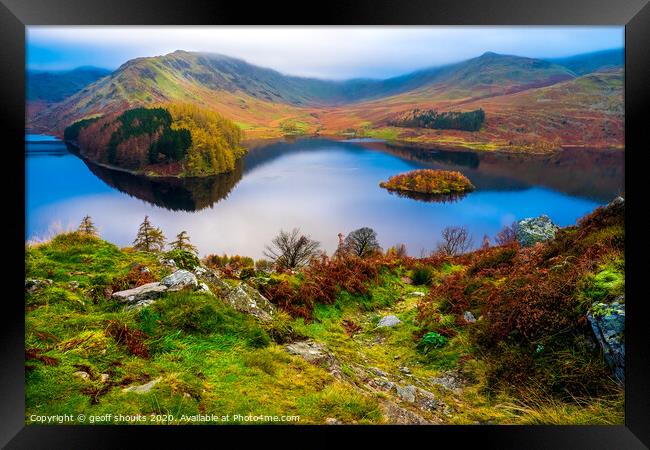 Haweswater Framed Print by geoff shoults