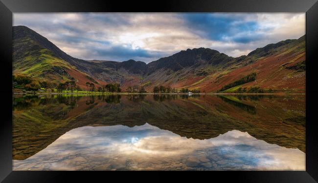 Outdoor mountain Framed Print by Graham Morris