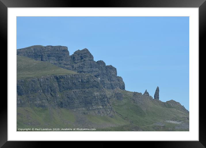 Old Man of Storr Framed Mounted Print by Paul Leviston