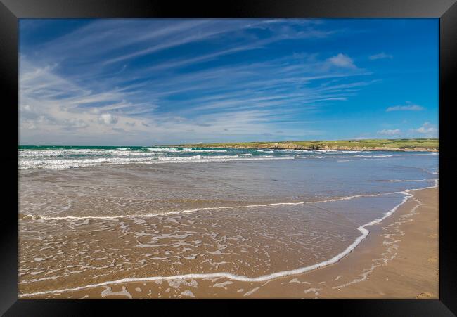 Aberffraw Beach, Anglesey, Wales. Framed Print by Colin Allen