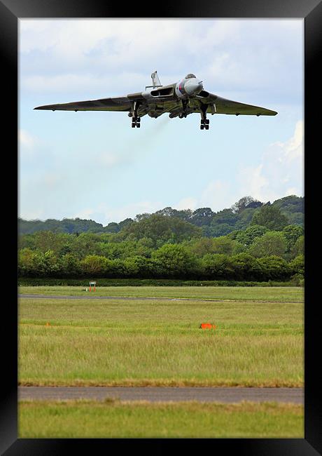 XH558 Abingdon air show Framed Print by Oxon Images