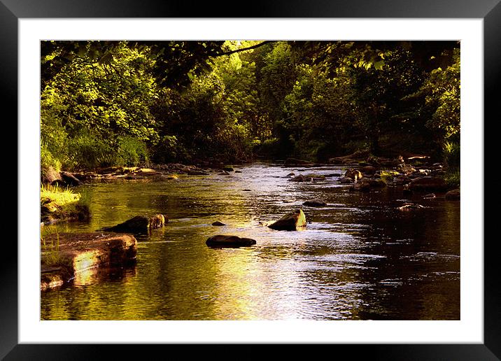 river view Framed Mounted Print by Northeast Images