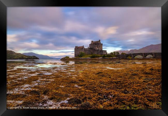 Scottish Highlands, Eilean Donan Castle Framed Print by KJArt 