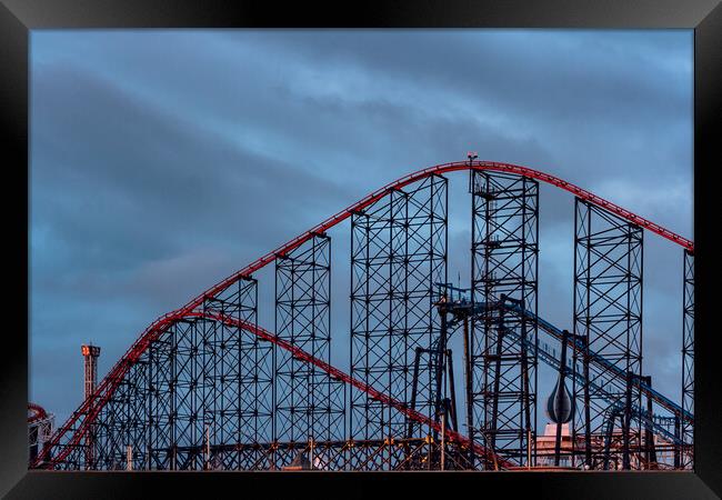 The Big One, Blackpool Framed Print by Wendy Williams CPAGB