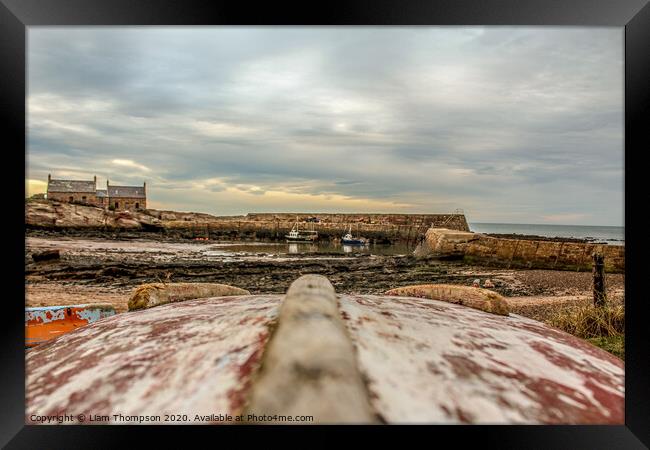 Fishing harbour  Framed Print by Liam Thompson