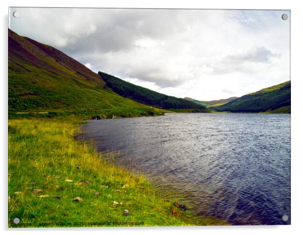 Loch Beannacharain Acrylic by Steven Watson