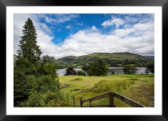 Rydal to Grassmere Walk Framed Mounted Print by Mike Hughes