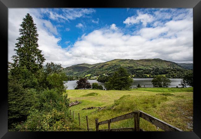 Rydal to Grassmere Walk Framed Print by Mike Hughes