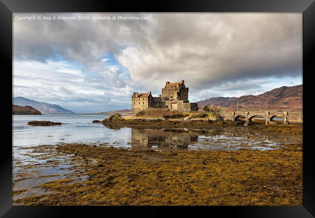 Eilean Donan Castle Framed Print by Reg K Atkinson