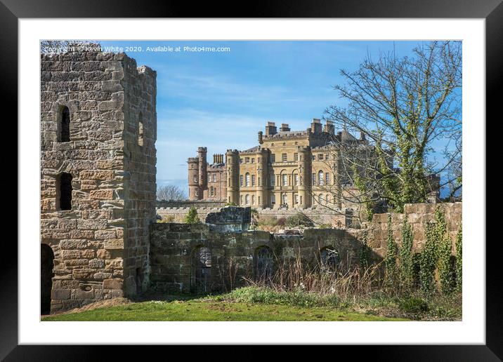 Culzean Castle standing proud  Framed Mounted Print by Kevin White
