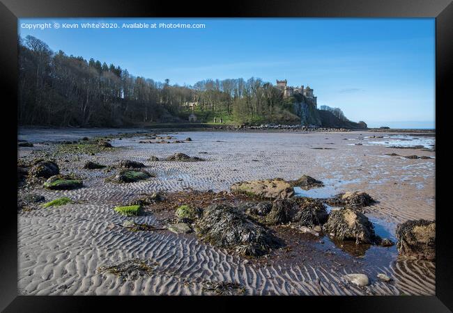 Culzean Castle and retort house  Framed Print by Kevin White