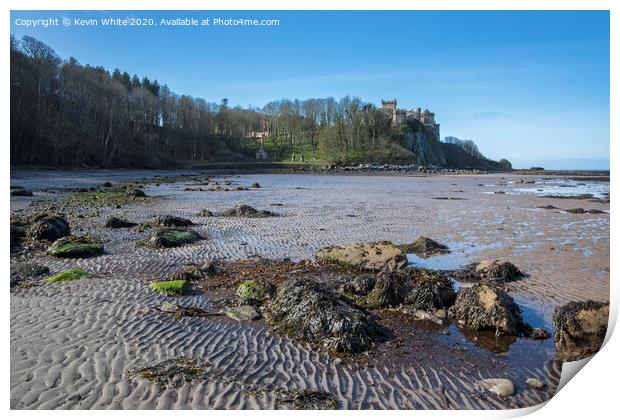Culzean Castle and retort house  Print by Kevin White