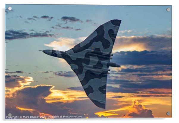 Vulcan after the Sortie Acrylic by Mark Draper