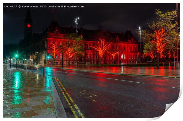Middlesbrough Remembers Print by Kevin Winter
