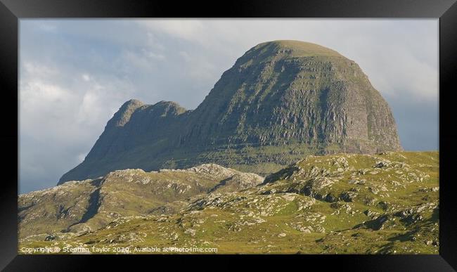 Suilven Framed Print by Stephen Taylor
