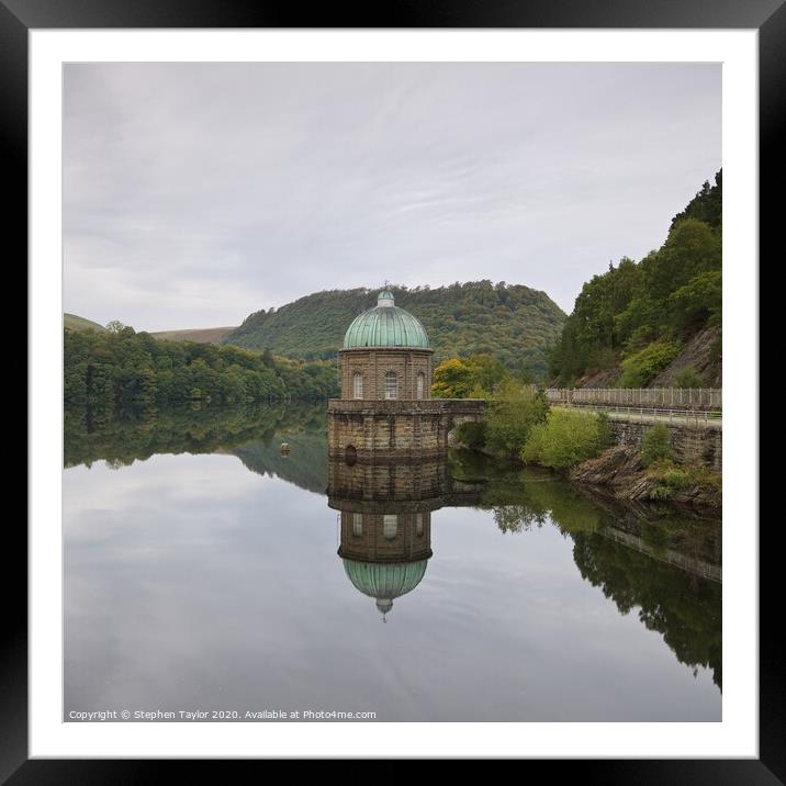 The elan valley Framed Mounted Print by Stephen Taylor