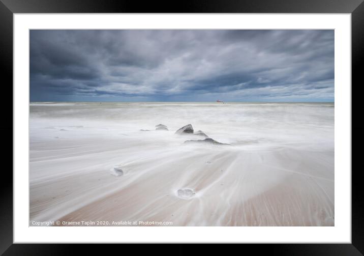 Norfolk Coast Framed Mounted Print by Graeme Taplin Landscape Photography