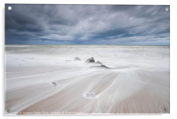 Norfolk Coast Acrylic by Graeme Taplin Landscape Photography