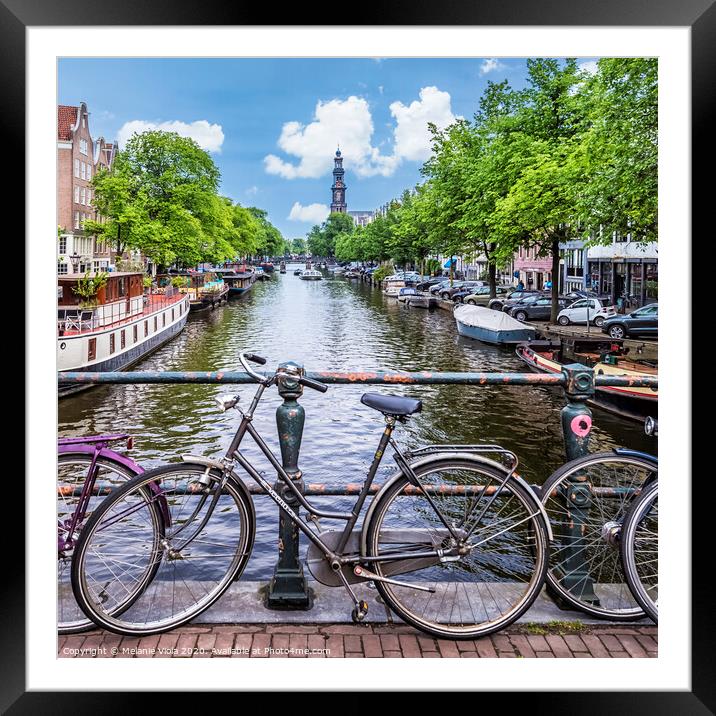 Typical Amsterdam  Framed Mounted Print by Melanie Viola