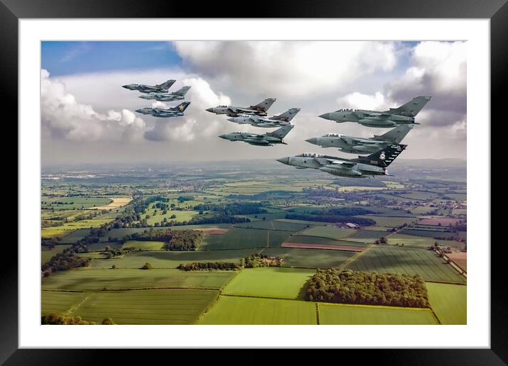 Farewell to the Tornado Framed Mounted Print by David Stanforth