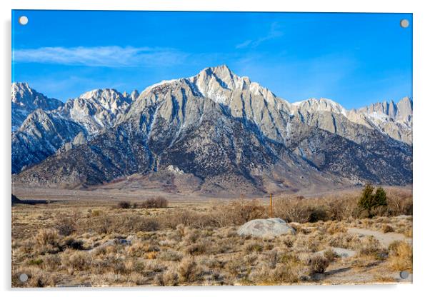 Sierra Nevada Acrylic by David Hare