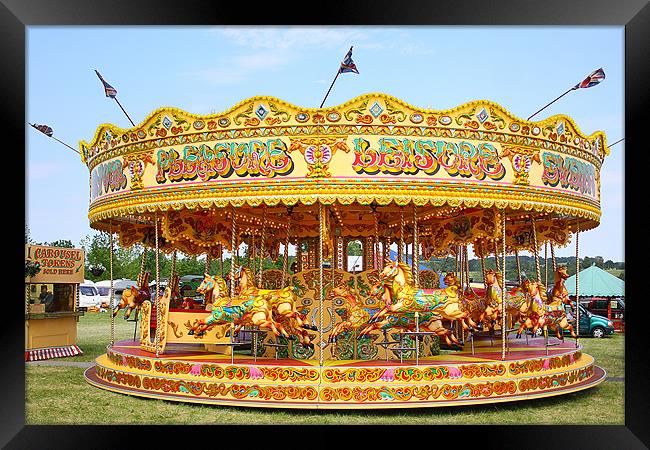 Merry go round Framed Print by Oxon Images