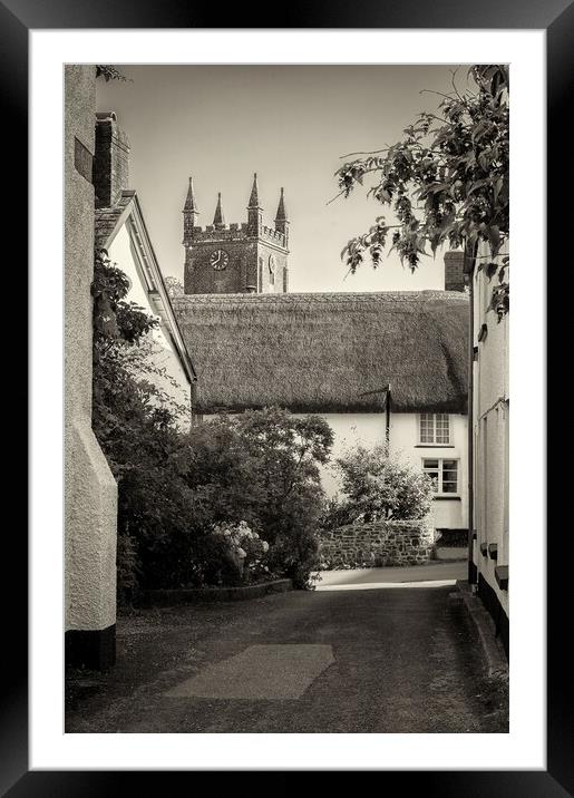 Devon Vintage Framed Mounted Print by Richard Downs