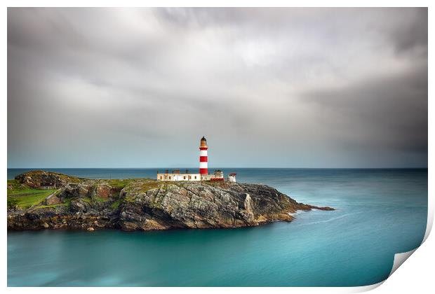 Eilean Glas Lighthouse Print by Grant Glendinning