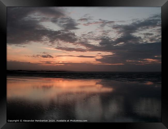 Sky cloud Framed Print by Alexander Pemberton