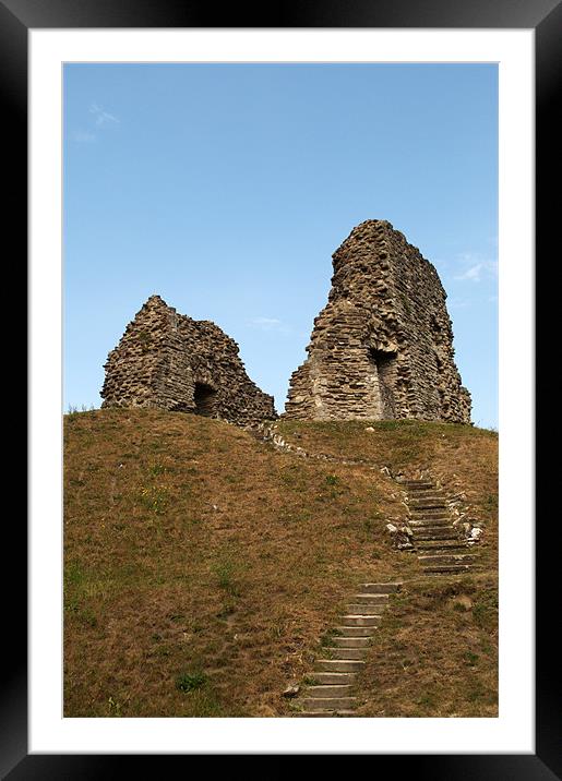 Christchurch Castle Framed Mounted Print by Chris Day