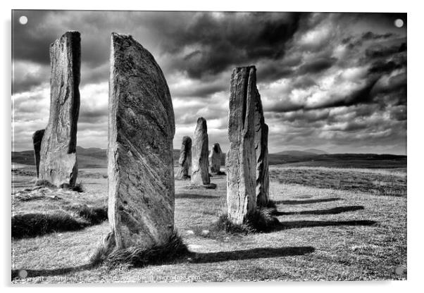 Callanish Stones Acrylic by Andrew Davies