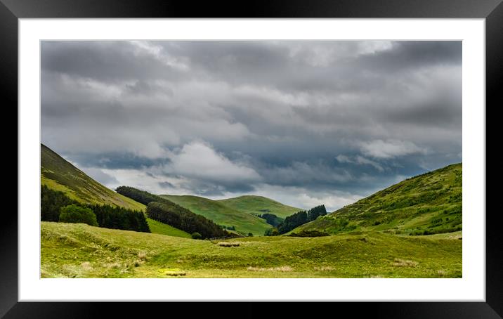 Scotland Landscape Framed Mounted Print by David Martin