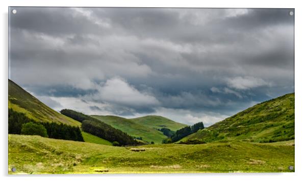 Scotland Landscape Acrylic by David Martin