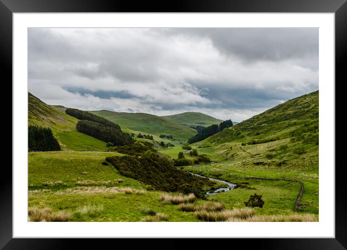 Scotland Landscape 2 Framed Mounted Print by David Martin