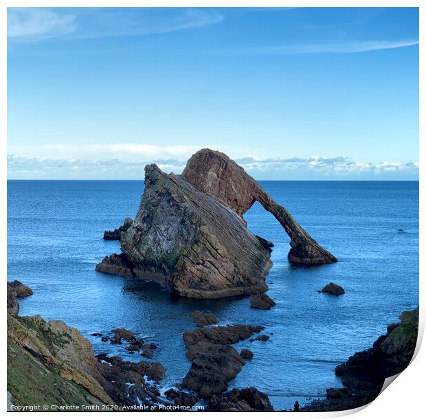 Bow Fiddle Rock Print by Charlotte Smith