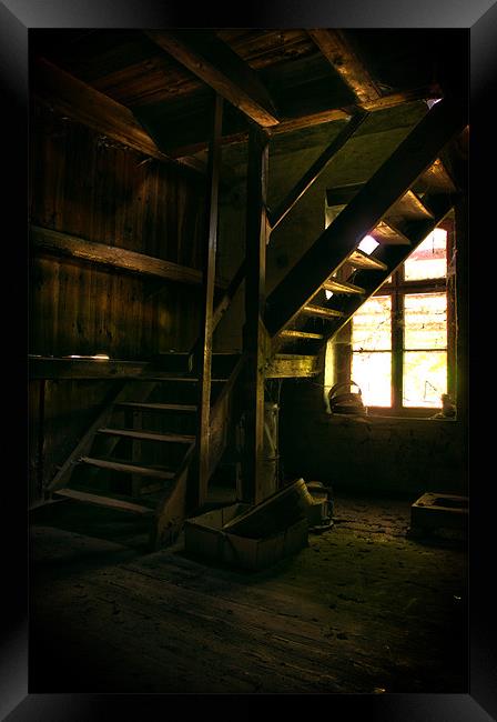 Mill steps Framed Print by Nathan Wright