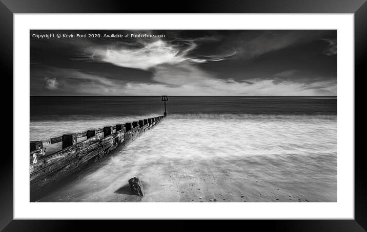 Swanage Seafront Framed Mounted Print by Kevin Ford