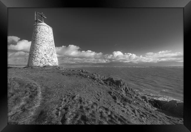 Twr Bach Llanddwyn Island Anglesey Framed Print by Jonathon barnett