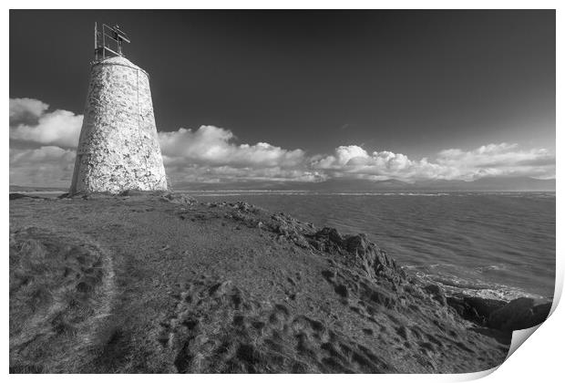 Twr Bach Llanddwyn Island Anglesey Print by Jonathon barnett