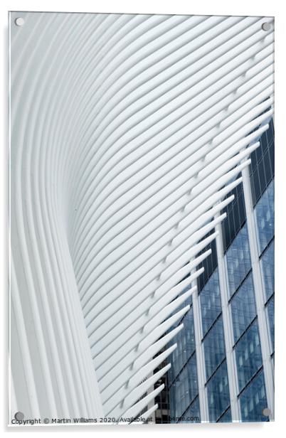 The Oculus, New York Acrylic by Martin Williams