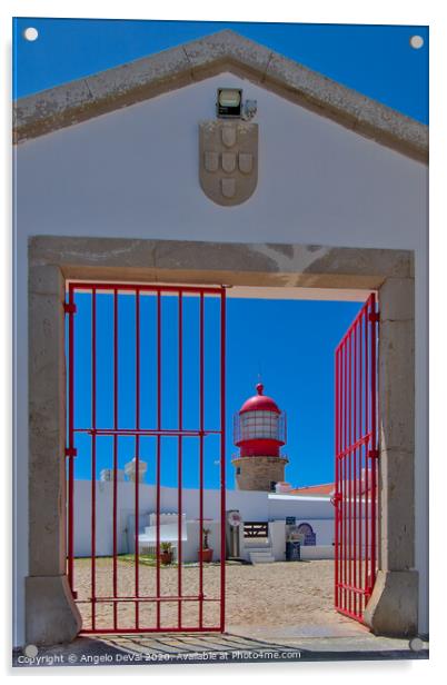 Fort of Sagres Entrance Acrylic by Angelo DeVal