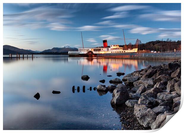 Maid of the Loch Print by Grant Glendinning
