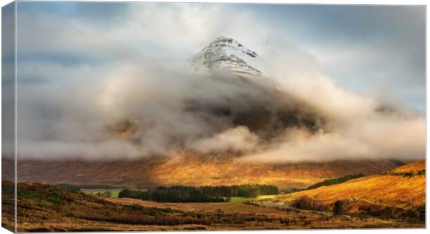 Beinn Dorain Canvas Print by Grant Glendinning